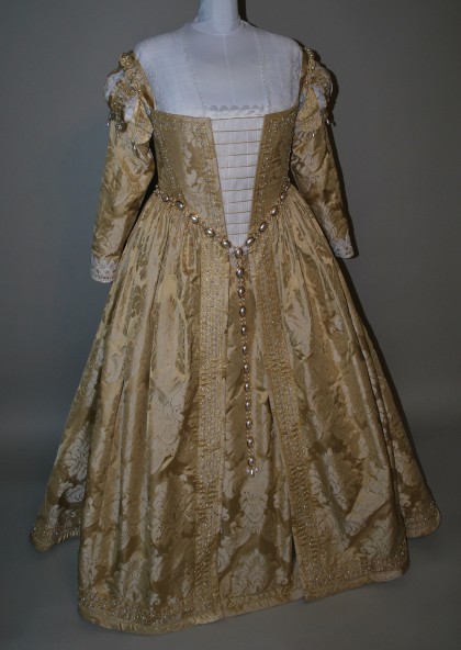 Gold & Pearl Venetian Renaissance Gown