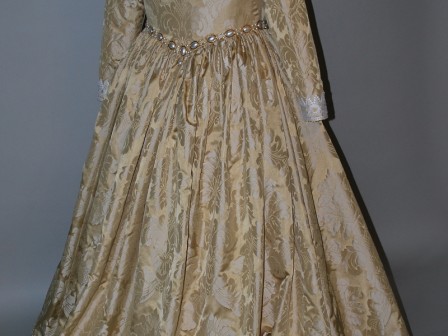 Gold and Pearl Venetian Renaissance Gown