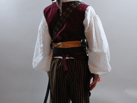 18th century child costume, kid's pirate outfit